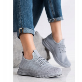 SHELOVET Light Textile Sport Shoes grey 1