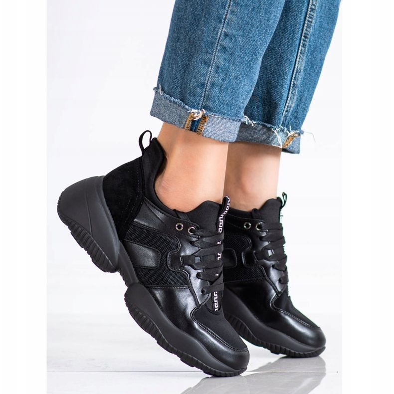 Weide Black Sneakers 1