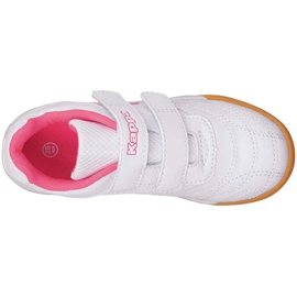 Kappa Kickoff K children's shoes gray-pink 260509K 1027 white white 1