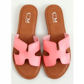 Pink women's pink slippers 55-2 Pink 1