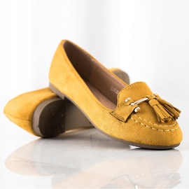 Kayla Fashionable loafers yellow 1 Kayla Fashionable loafers yellow 1
