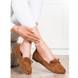 Anesia Paris Loafers With A Bow brown 1