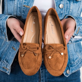 Anesia Paris Loafers With A Bow brown 2