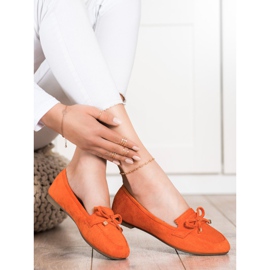 Anesia Paris Loafers With A Bow orange 2