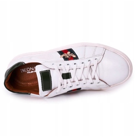 Bednarek Polish Shoes Men's Leather Shoes Sneakers Bednarek White 1
