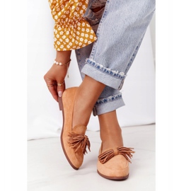 EVE Fringed Suede Loafers Camel Alicante brown 2 EVE Fringed Suede Loafers Camel Alicante brown 2