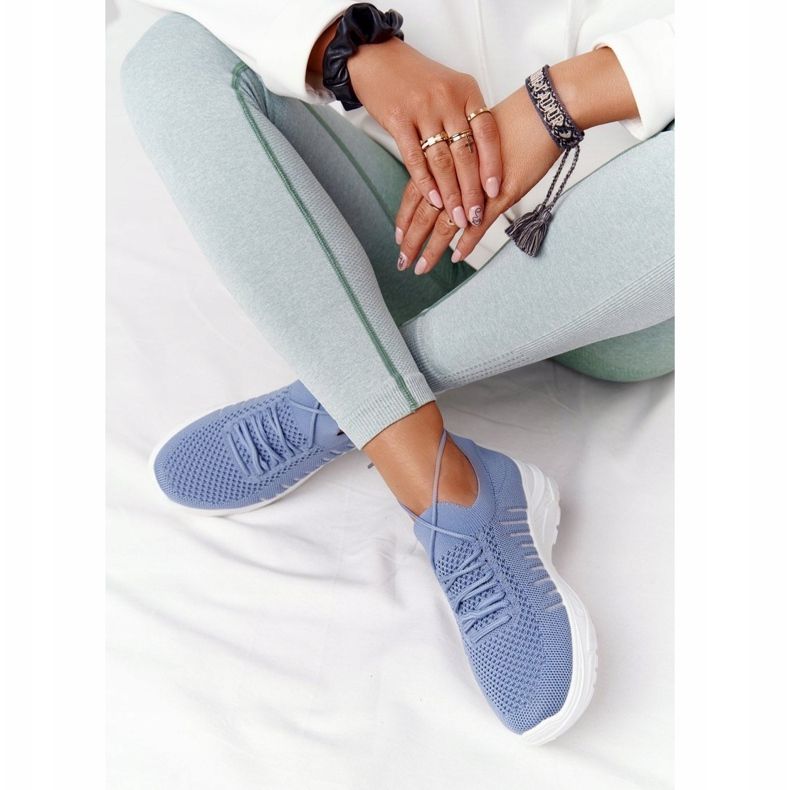 PS1 Women's sports shoes Sneakers Blue Ruler white 2 PS1 Women's sports shoes Sneakers Blue Ruler white 2