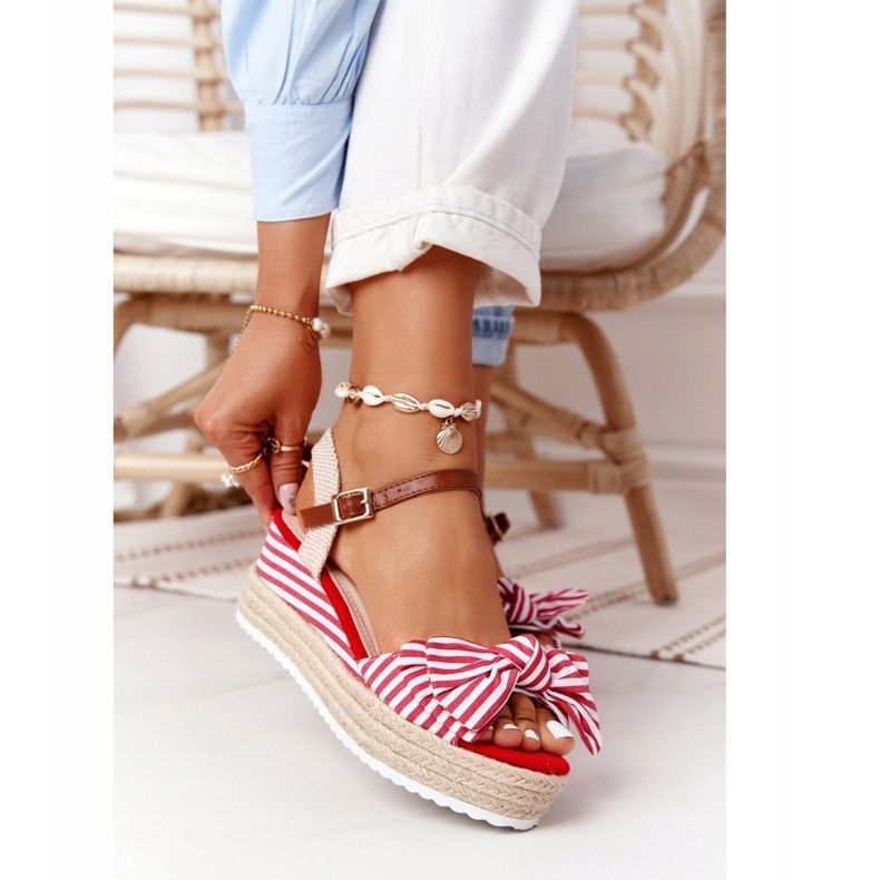 PG1 Red Sea-style Wedge Sandals La Isla Bonita white multicolored 2