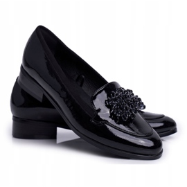 Lacquered Moccasins Vinceza 21-10527 Black 3