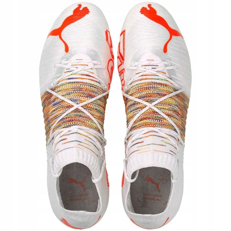 Football boots Puma Future Z 1.1 Fg Ag 106028 03 white 1 Football boots Puma Future Z 1.1 Fg Ag 106028 03 white 1
