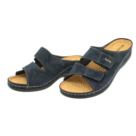Inblu women's shoes 158D177 navy blue 3