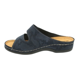 Inblu women's shoes 158D177 navy blue 2