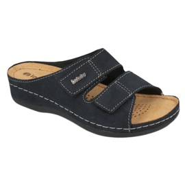 Inblu women's shoes 158D177 navy blue 1
