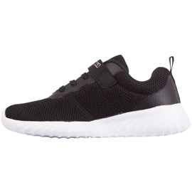 Kappa Ces K children's shoes black and white 260798K 1110 1