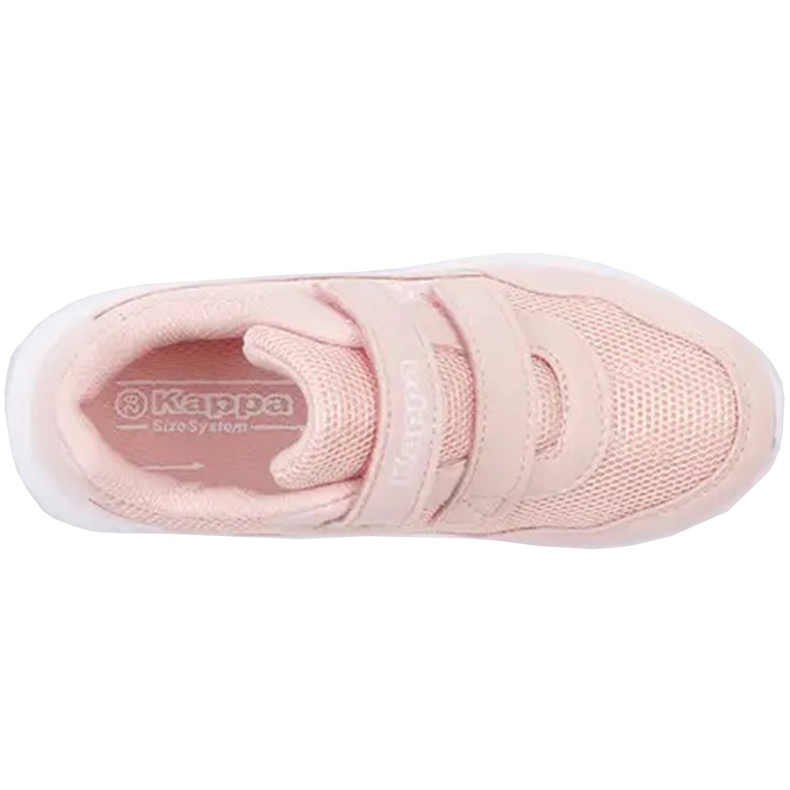 Kappa Cracker Ii K children's shoes pink and white 260647K 7110 1