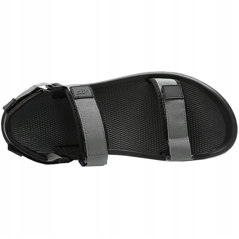 Men's sandals 4F gray H4L21 SAM001 25S grey 1