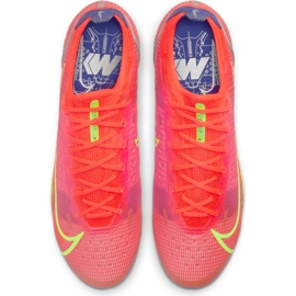 Nike Mercurial Vapor 14 Elite Fg M CQ7635 600 soccer shoe green, pink pink 1