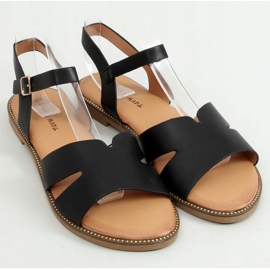 Black women's sandals K-20 Black 1