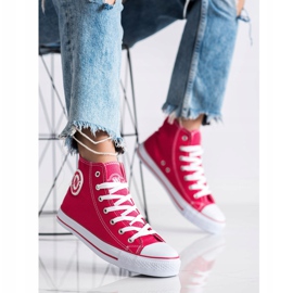 New Age High Sneakers pink 1