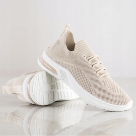 Diamantique Beige Sport Shoes 1 Diamantique Beige Sport Shoes 1