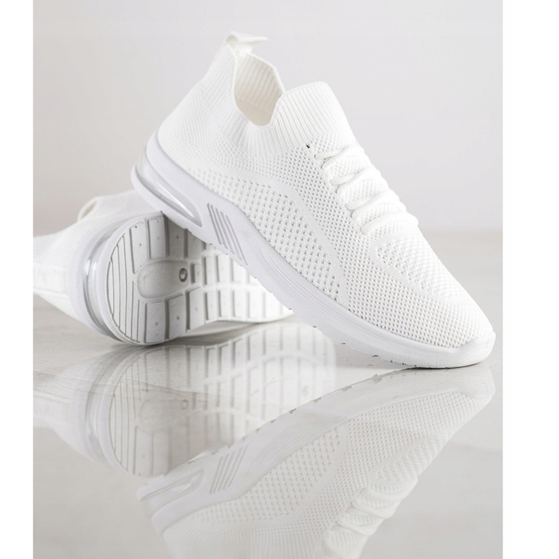 Diamantique White Sport Shoes 1 Diamantique White Sport Shoes 1