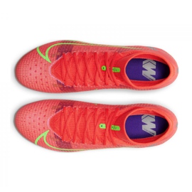 Nike Superfly 8 Pro Ag M CV1130-600 football shoes coral red 2