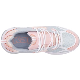 Kappa Yero shoes pink-gray-white 243003 6527 grey 1