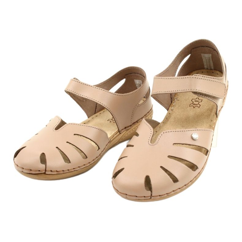 Inblu women's shoes 158D124 beige 3