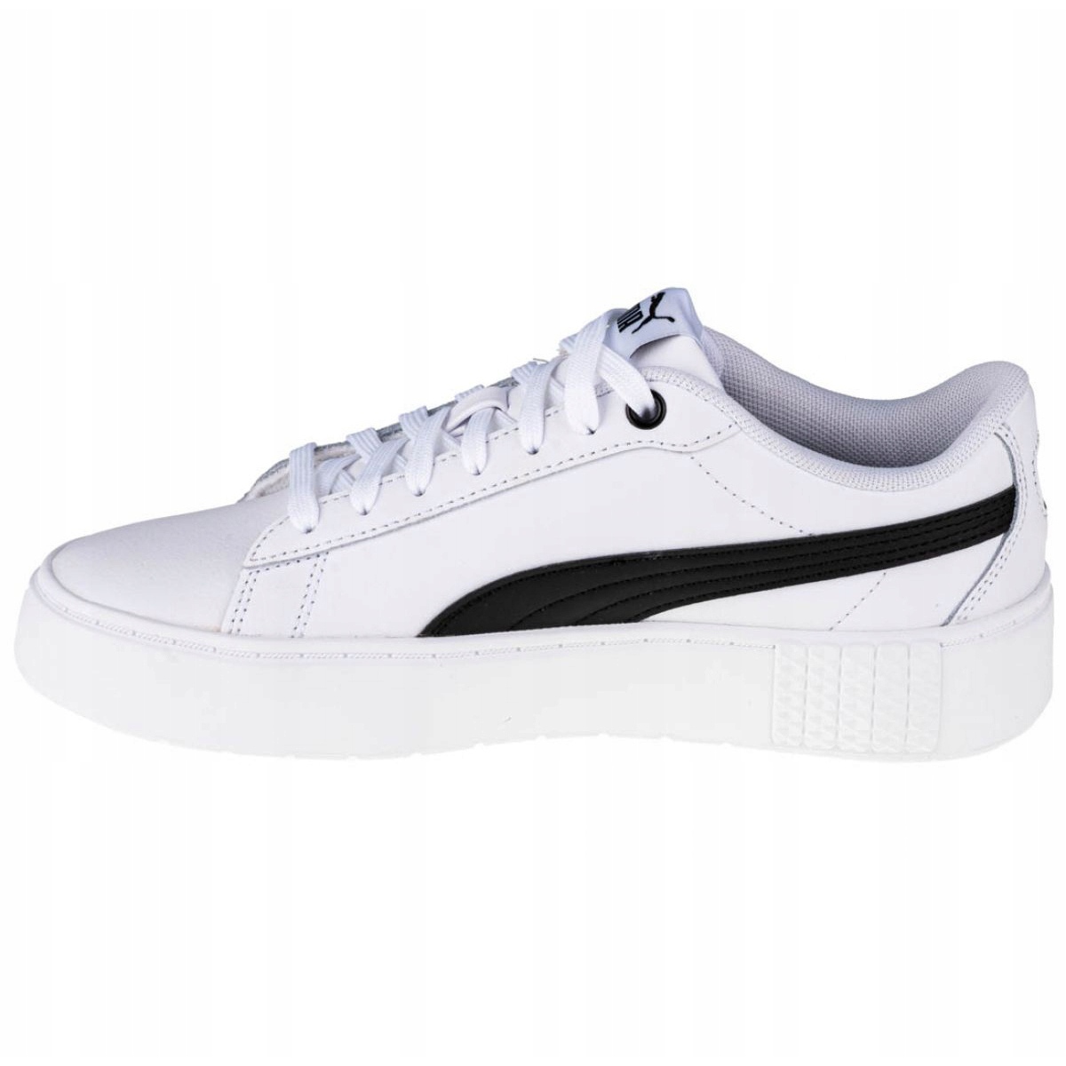 Puma platform trainers white shop