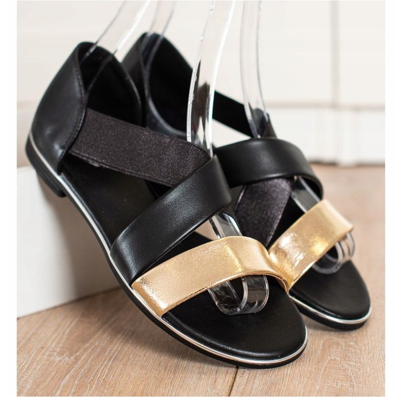 Evento Slip-on Sandals With Straps black 2