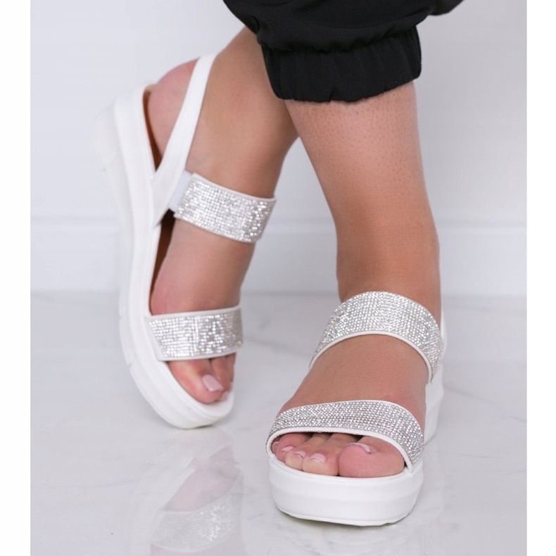 White wedge sandals Sweet Rasp 1