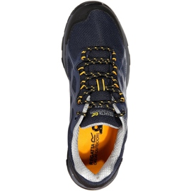 Regatta Kota Low M RMF489 21 shoes black navy blue orange 1