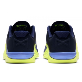 Nike Metcon 6 W AT3160-400 training shoe black multicolored green 2