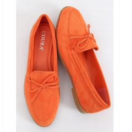Orange classic women's moccasins 3394 Orange 1