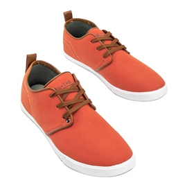 Orange men's Adrianos sneakers 1