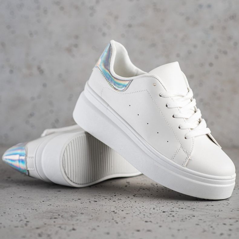SHELOVET Comfortable Sneakers white 1