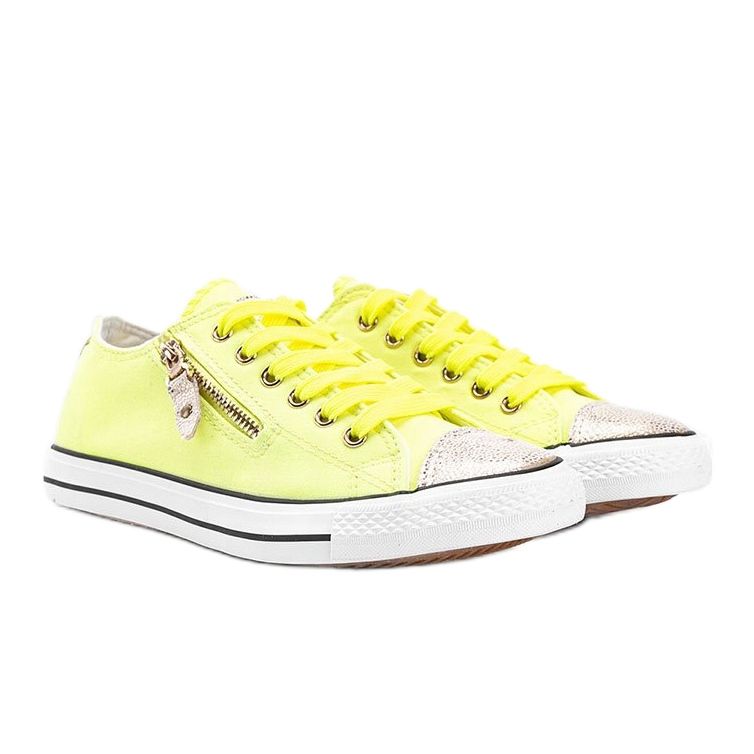 Yellow neon So comfy sneakers 1