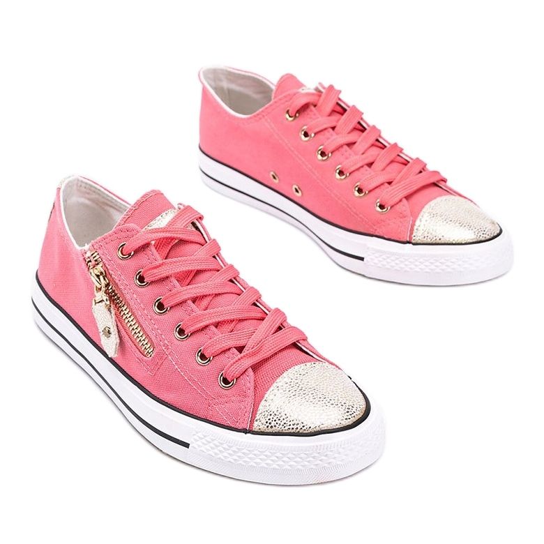 Coral So comfy sneakers pink 1