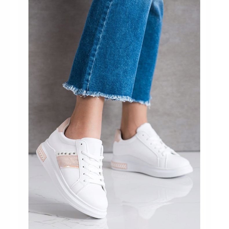 SHELOVET White Sneakers 1 SHELOVET White Sneakers 1