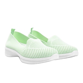 Pistachio Slip On Jamaica Trainers green 1