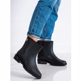 SHELOVET Classic matt galoshes black 1