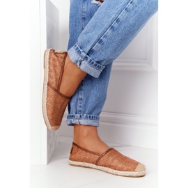 Espadrilles On Straw Lu Boo Brown Sole 1