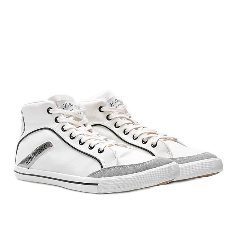 Men's white ankle-high sneakers from Hugo 1