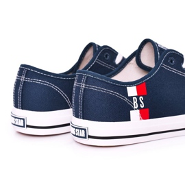 Men's Big Star HH174326 Navy blue sneakers 2