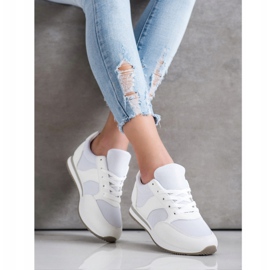 SHELOVET Sport Shoes With Mesh white 2
