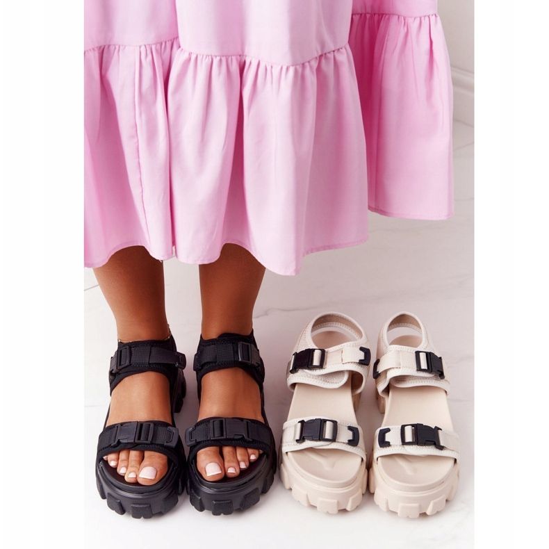 PS1 Sandals On The Massive Black Platform Fly High 1