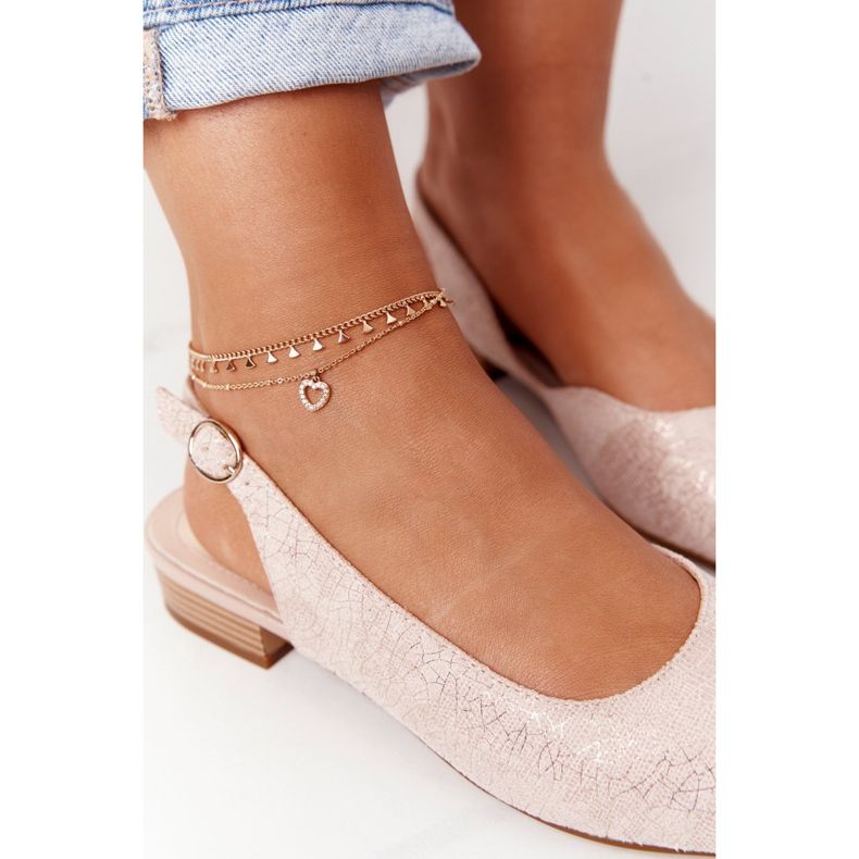 Suede High Heel Sandals Sergio Leone SK807 Pink 1