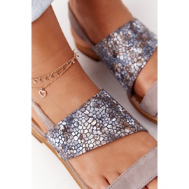 Leather Sandals Maciejka 05167-10 Dark Beige multicolored 1