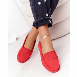 Women's Suede Loafers Big Star HH274668 Coral red 2 Women's Suede Loafers Big Star HH274668 Coral red 2