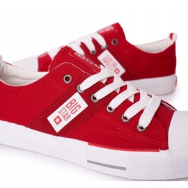 Men's Big Star HH174040 Red Sneakers 2